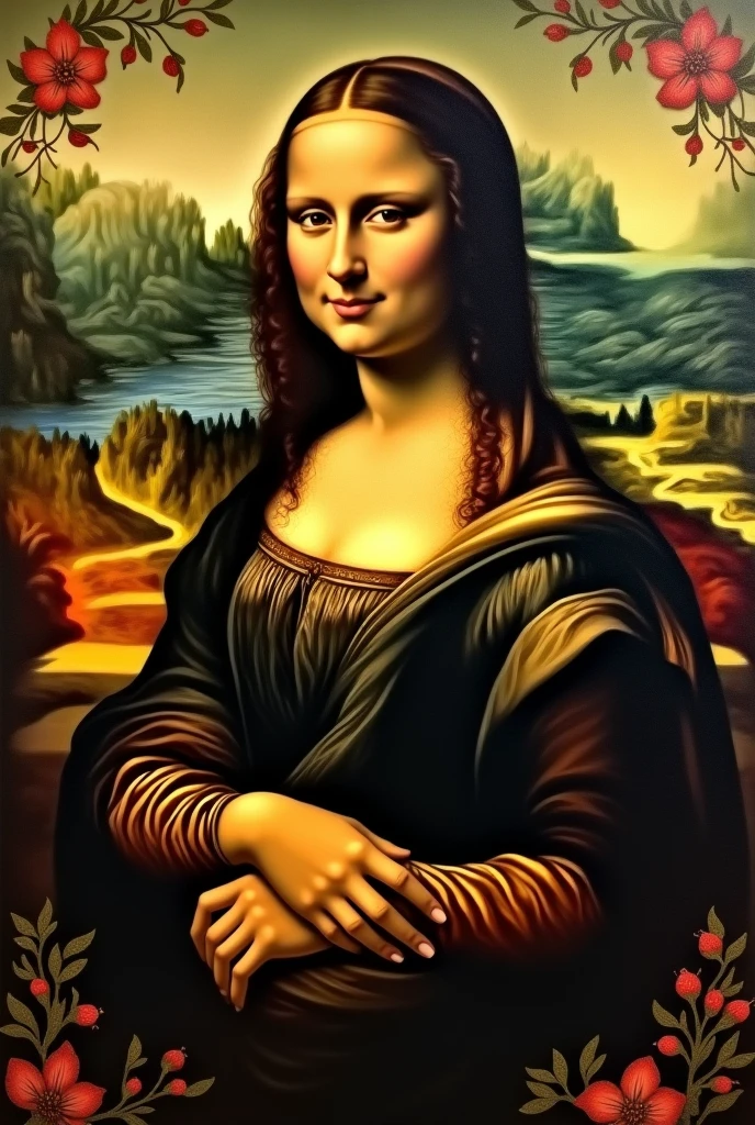 She has a Mona Lisa but xxx naked