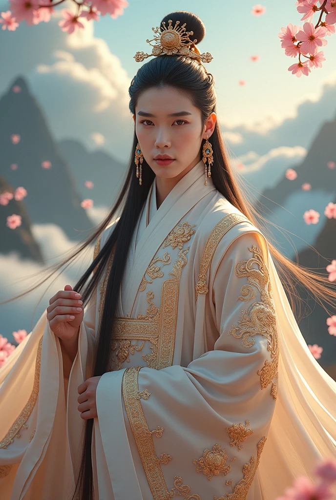 Sehun of exo costume hua cheng of heaven blessed oficial
