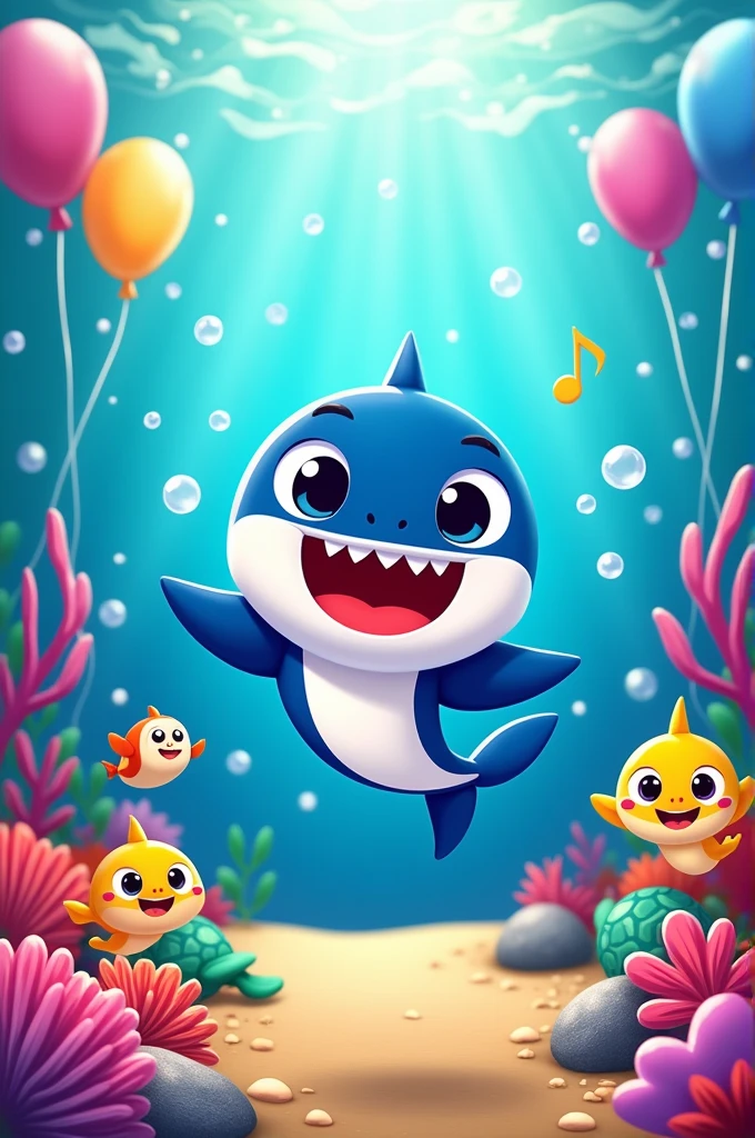 Baby Shark Invitation