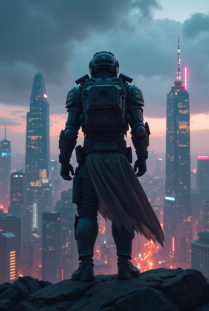 modern conquering warrior


