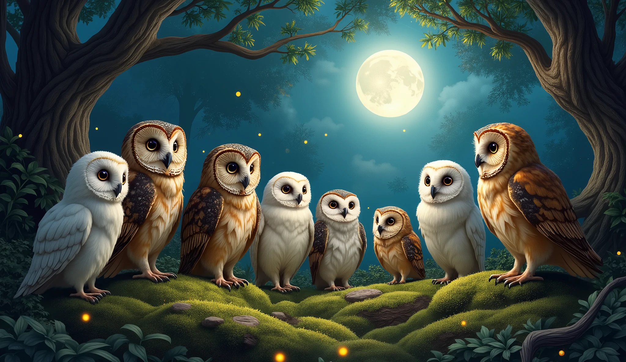 جنگلی دنیا میں اُللو کی دانشمندی اور اتحاد کی مثال
An example of owl wisdom and unity in the wild world