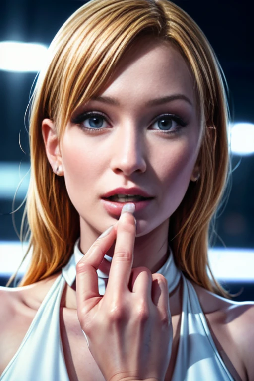 best quality, high quality, ultra quality, 8k, masterpiece, detailed, extremely detailed, insanely detailed, ultra detailed, ultra highres ,exquisite, lifelike Images,cinematic experience,UHD picture,Realistic,photorealistic,hyperrealistic,vivid,RAW photo,shot by DSLR, (Iggy Azalea 1.3), A young and very beautiful Iggy Azalea giving her middle finger to the camera, close up on hand