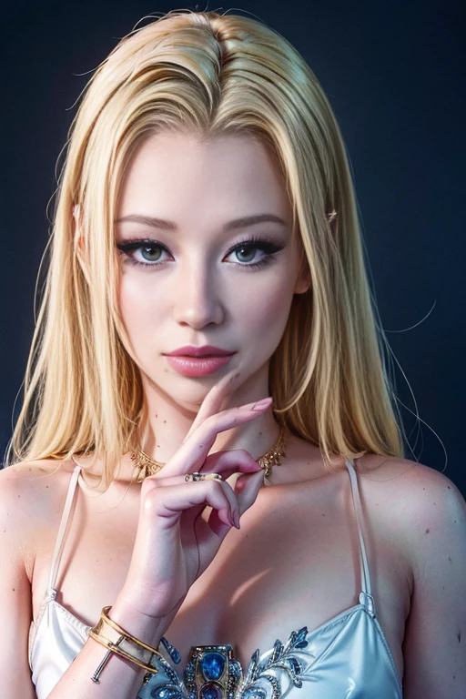 best quality, high quality, ultra quality, 8k, masterpiece, detailed, extremely detailed, insanely detailed, ultra detailed, ultra highres ,exquisite, lifelike Images,cinematic experience,UHD picture,Realistic,photorealistic,hyperrealistic,vivid,RAW photo,shot by DSLR, (Iggy Azalea 1.3), A young and very beautiful Iggy Azalea giving her middle finger to the camera, close up on hand