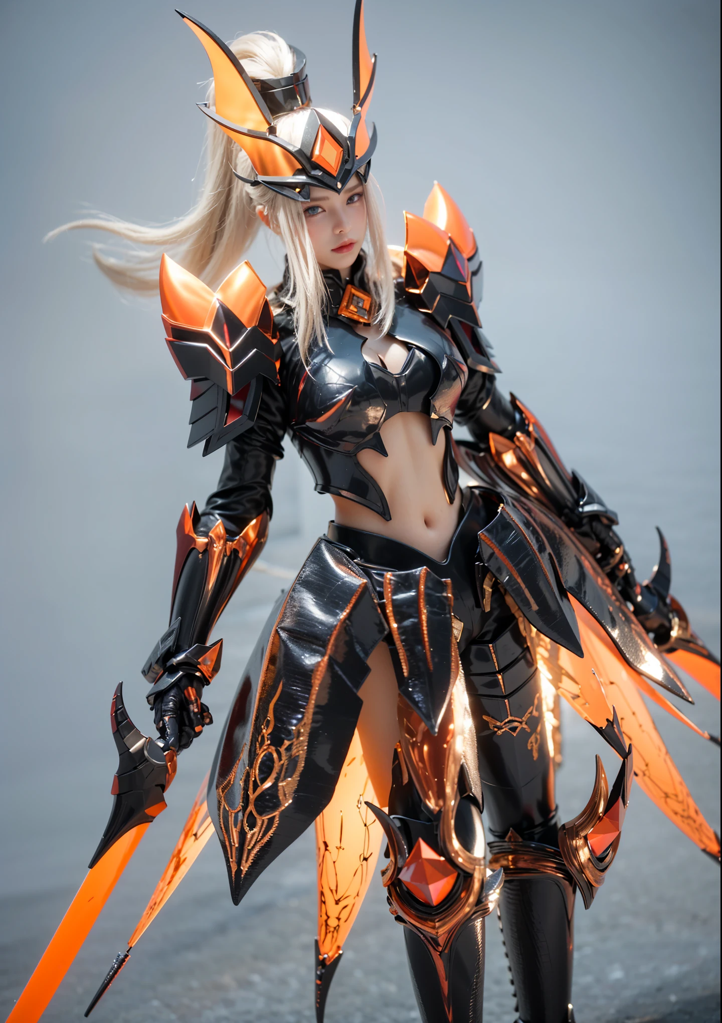 Game Art,Best image quality,Maximum resolution,8K,(A bust photo),(portrait),(Head close-up),(Rule of Thirds),Unreal Engine 5 rendering works,20 year old girl,((Queen)),The eyes are very detailed,(Large Breasts),Elegant and noble,light,Ray Tracing,Game CG,((3D Unreal Engine)),OC rendering reflection mode,4K,Ultra-clear,Sensual,Translucent lace,Fair and plump figure,Pretty Face,Glossy Gel Coat,身着华贵礼服的Queen,Crystal Gem Crown,Necklace jewelry,blue eyes,Gorgeous and intricate tattoo designs,Ultra-clear portrait,Sexy thick lips(Red lipstick),Gorgeous clothing,Diamond Gold,Luxury Costume Jewelry,Diamonds of the Universe,Pearl gemstones,Extremely luxurious clothes,There are pronounced abs,The female general is wearing armor.,Black gloves,Holding a lightsaber