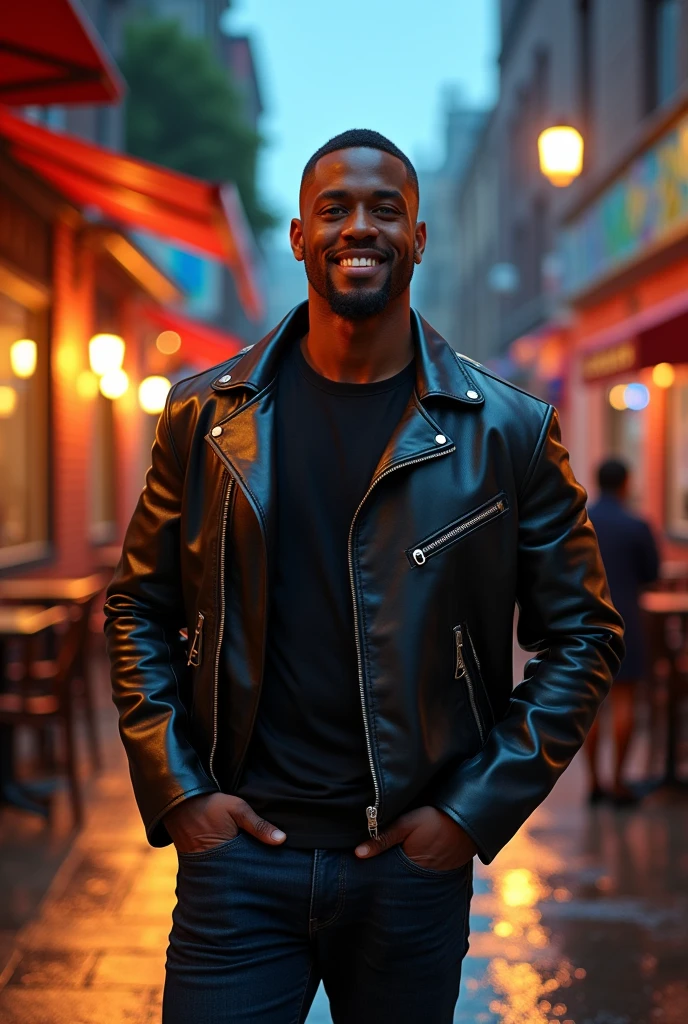 A black guy