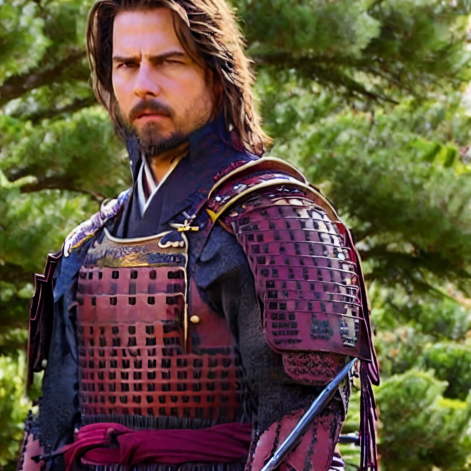 (masterpiece, Highest quality:1.2), The Last Samurai tc, alone