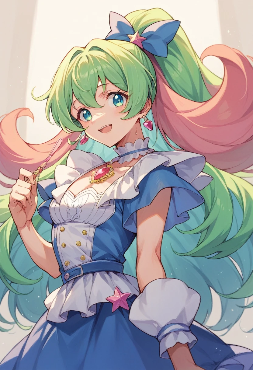 1girl,アニメ,Overall image,Vibrant movement,Let's go Pripara,
