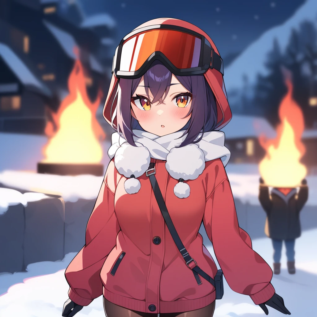 High quality,pyro girl,winter clothes