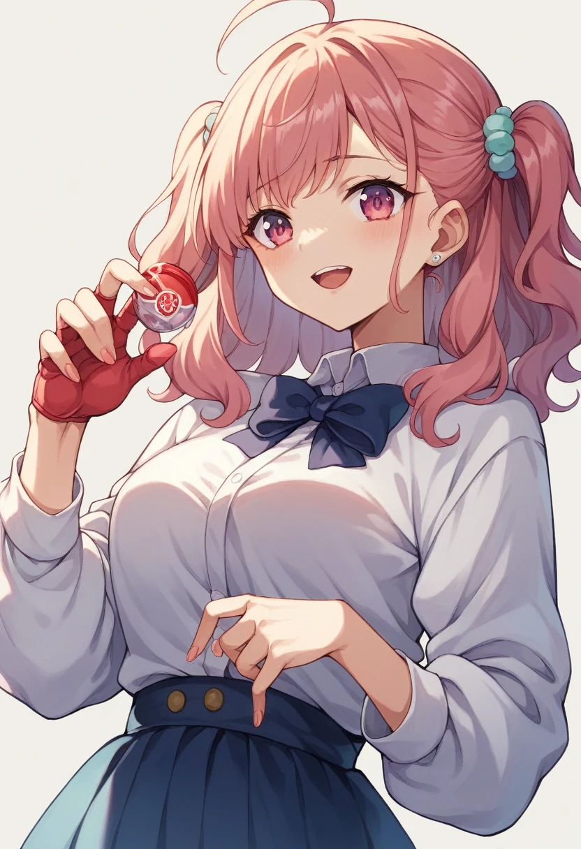 1girl,アニメ,Overall image,Vibrant movement,Anatomically correct hand,Poppin Sunny Day Soda Mogyu-tto Gyu-tto!