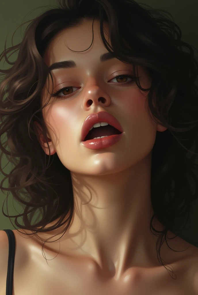 1 naked girl with a penis in her mouth uncensored