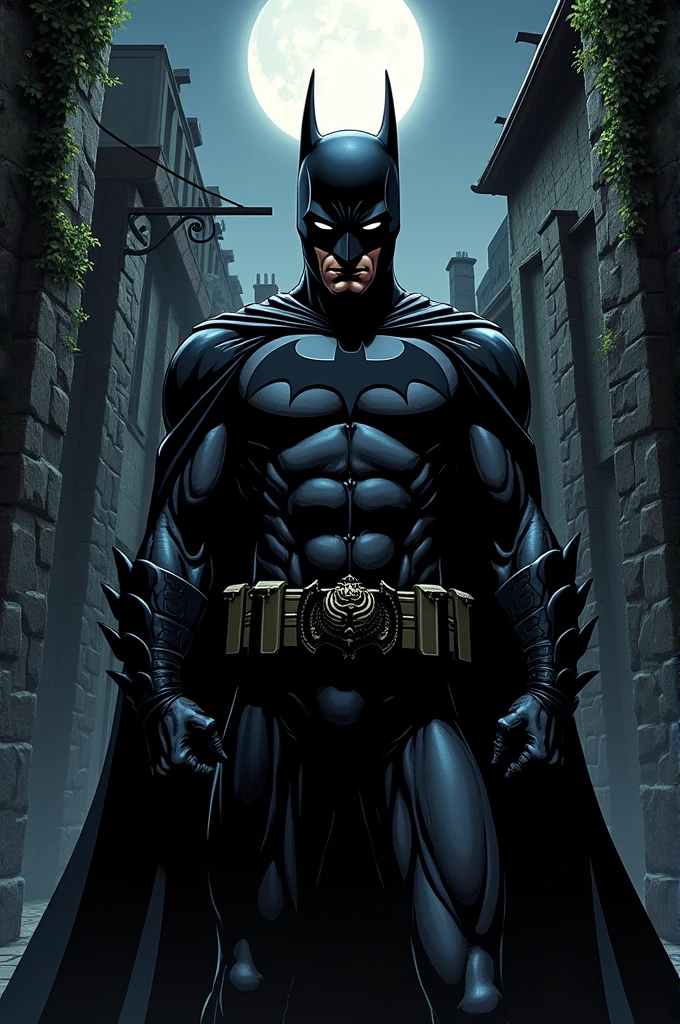 Batman in ninja attire