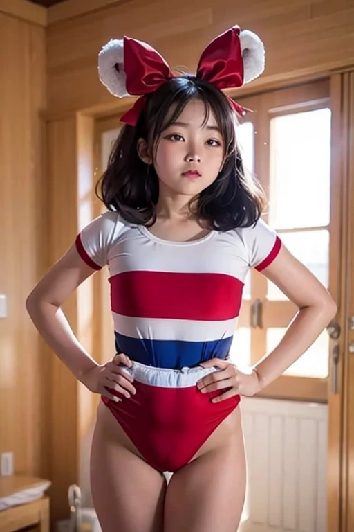 Mongolian Girl, 12, Diaper