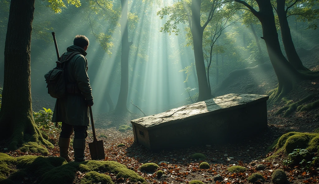 It is said that the grave was discovered by a hunter more than a century ago. At that time, he was looking for animal tracks in the forest when he saw an unusual mound. Curiosity led him to dig, and he found an old, rotting coffin. Inside, there was the body of a woman whose face looked calm even though she had been lying for a long time. The hunter quickly closed the coffin again and marked the spot with a large rock, hoping to forget what he had found.