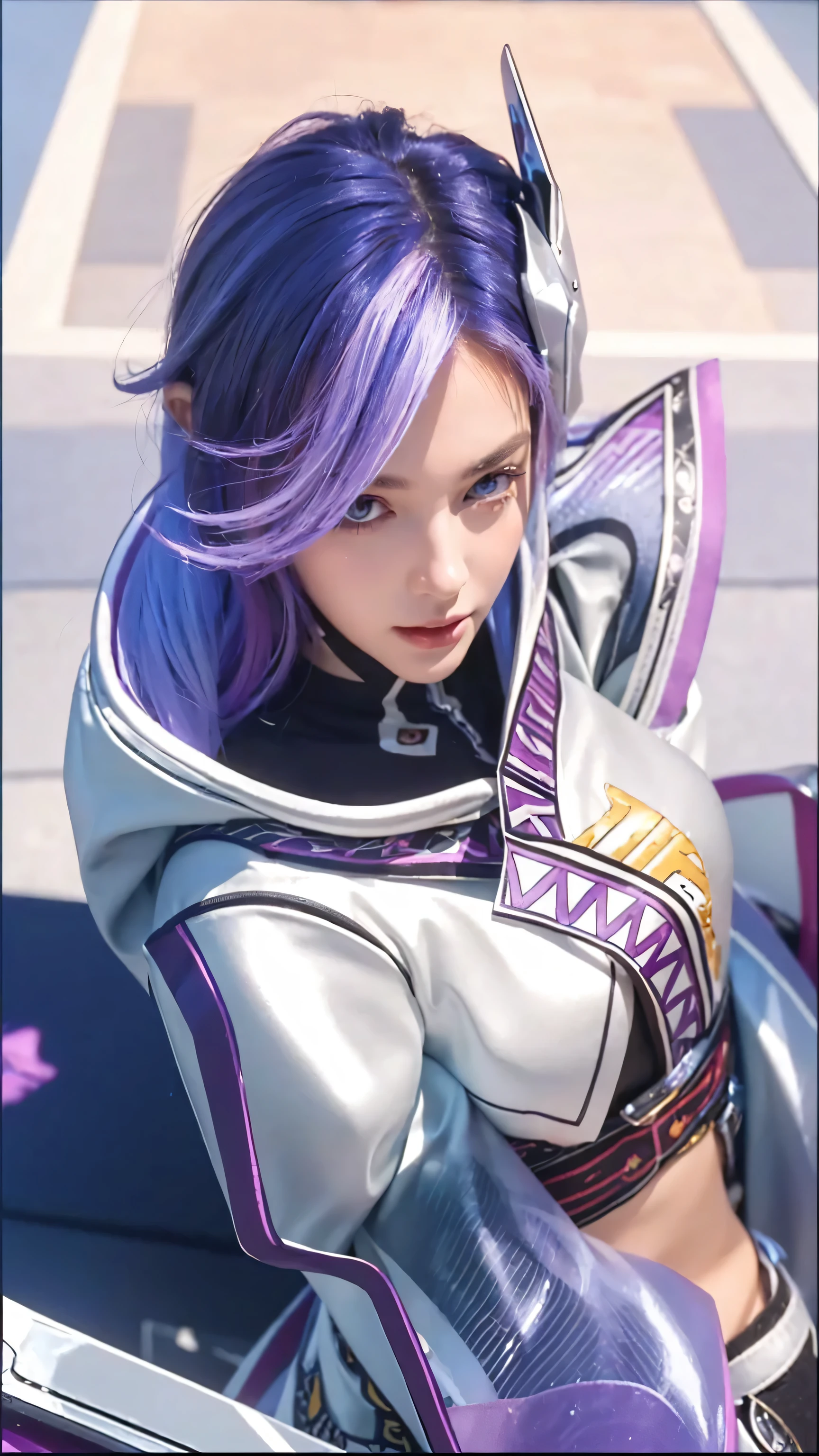 ((Best quality, 8k, Masterpiece : 1.3)), upper bod y, Sharp focus : 1.2, Beautiful woman with perfe ct figure, Highly detailed facial and skin textur e, Detailed eyes, Double evelids, Interior view, f erpect lighting, Glowing skin
