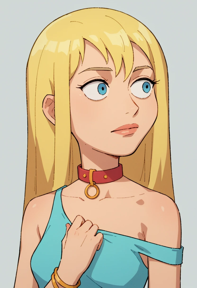 (masterpiece, Highest quality:1.2), 1 Girl, alone, One Girl, Bianca, dq5, shape, Anime Style, Long Hair, blonde, Single Blade, Hair over the shoulder, blue eyes, smile, topless, Nipples, jewelry, Earrings, choker, bracelet, nature, Outdoor, blue sky,Wet body、 blush, Sweat,Embarrassed、ahegao、Sticking out tongue and drooling、red blush、Shy