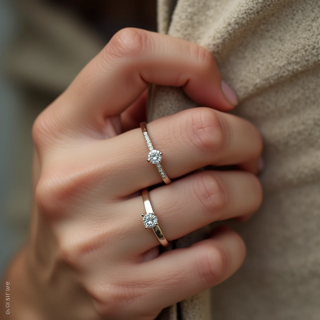 ring finger, close up,