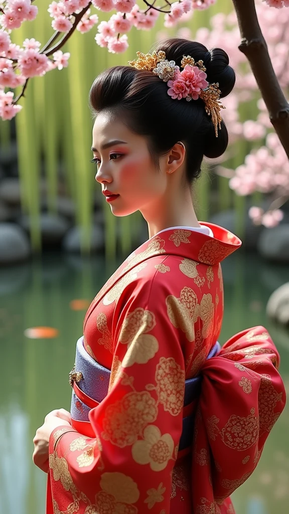 Japanese kimono beauty