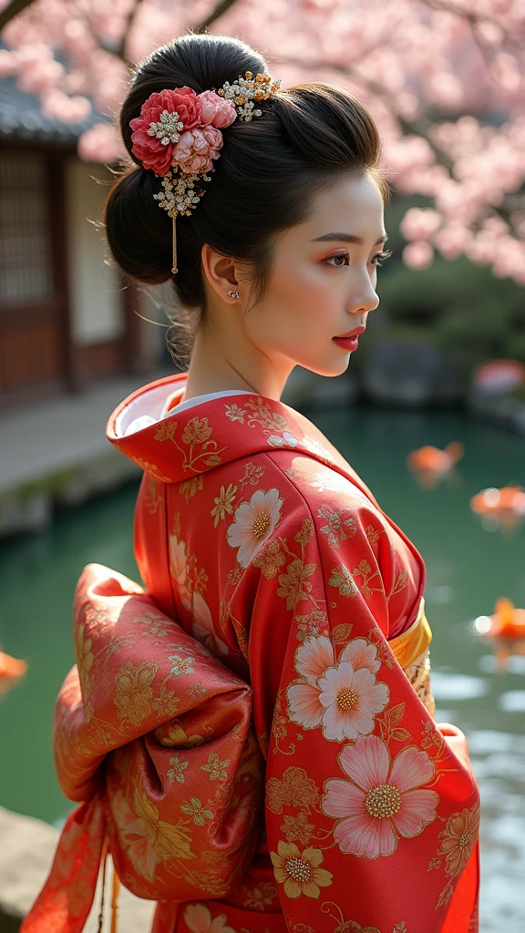 Japanese kimono beauty