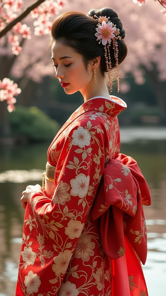 Japanese kimono beauty