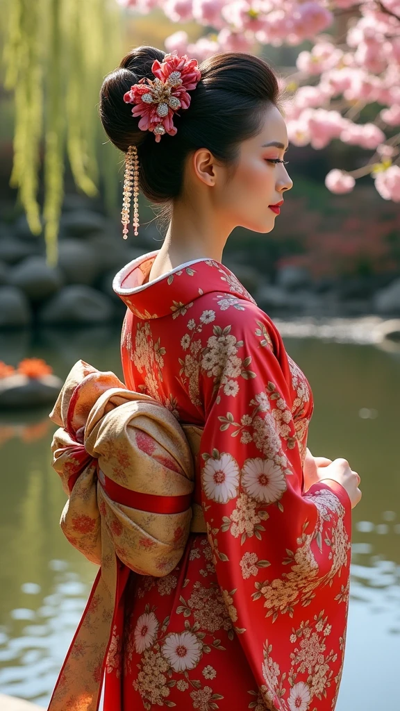 Japanese kimono beauty