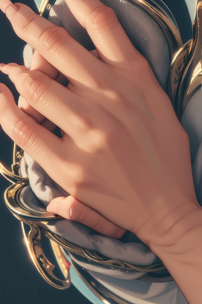 Close-up of hand
