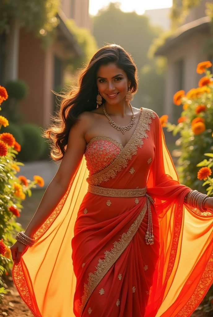 Sunny leone in saree