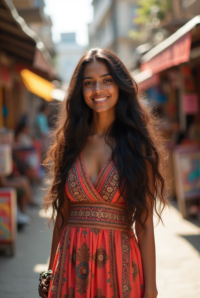 Indian girl, morden dress ,22 years