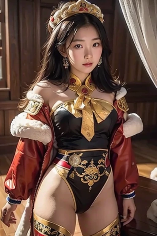 Mongolian Girl, 12, Diaper