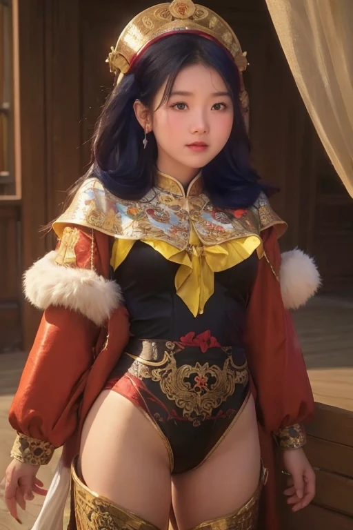Mongolian Girl, 12, Diaper