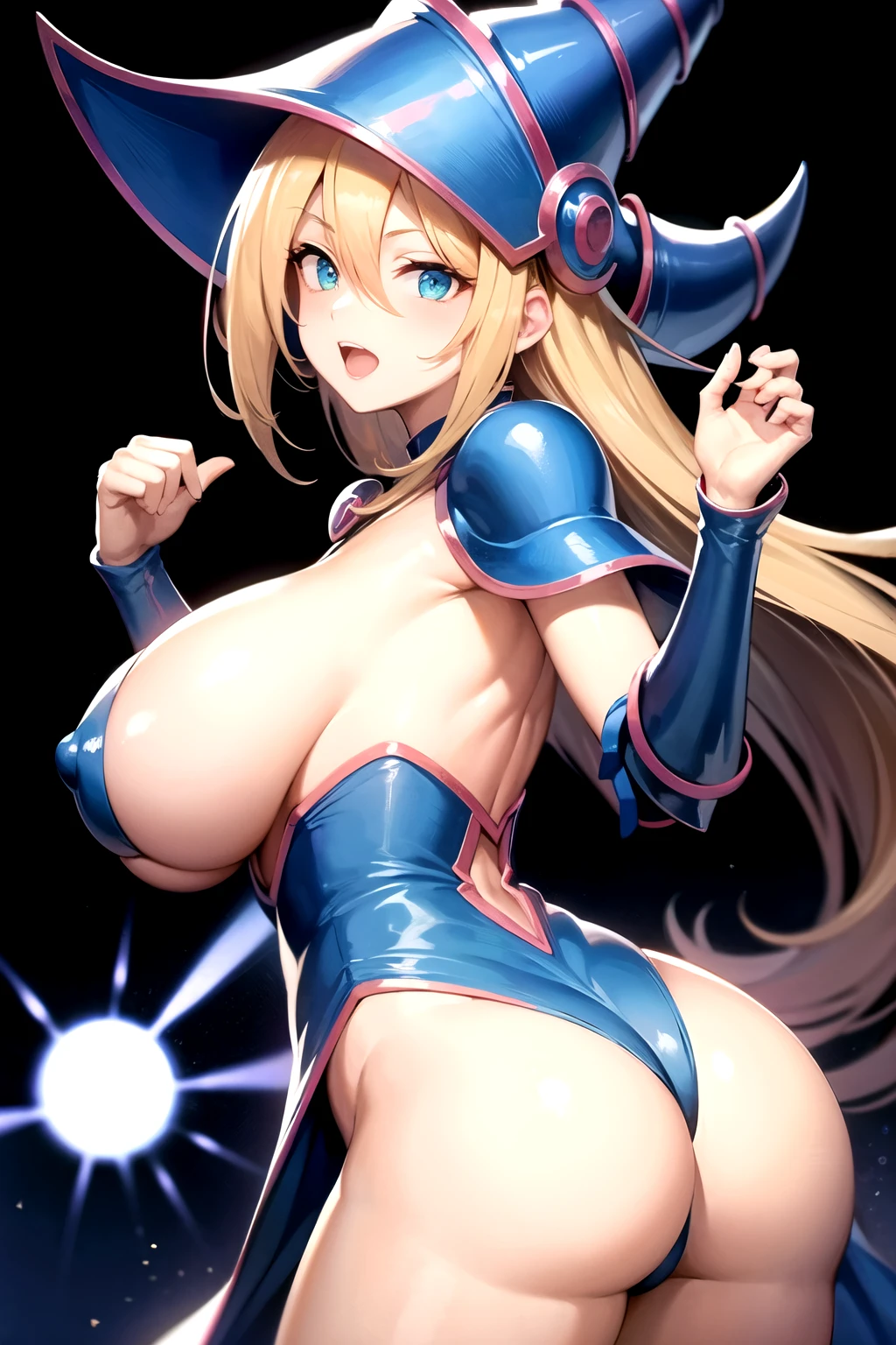 Dark Magician Girl big breasts big ass nipple