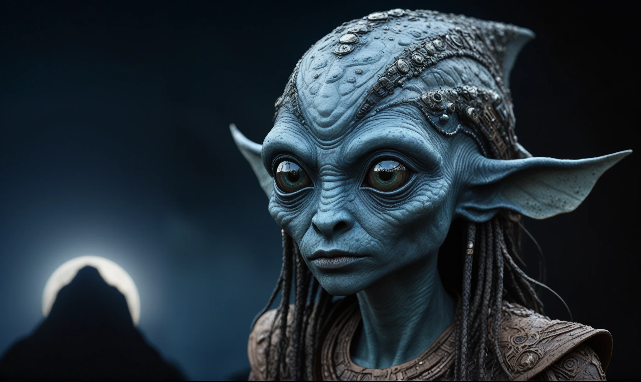 full body shot,beggar deep niobium paladium The Alien Entity,native italian babychild, wants eat,survival in criminal city of future, Technicolor,natural skin textures, hyper realism, hyper detailed,Extremely detailed,High contrast,Masterpiece,Realistic,Ultra Detailed, intricate details,realistic humid leather,extremly intricate,Epic Realistic, cinematic style,irina yermolova,high contrast,hdr,extremely detailed, deep night landscape,masterpiece,intricate details,faded,eyes extremely detailed, high detailed eyes,8k resolution,RAW,retina, Nikon Z9,China,orc,Li River ,Guangxi Zhuang of China,tkt style, pointed ears perfect, Elf,transition between two art styles, Ink painting to photorealism, Double contact, X-ray, Creative, vivid light, masterpiece, fantasy, Abstract, Surrealism, super detailed, high resolution, stop:35;(((creature with a spectral and ghostly appearance)). Her skin is pale, almost translucent,ancient rock paintings of the first people,sharkfish's leather,A Modern flat toon Crazy whit a Big ONE a Only Eye Robot USSR , and helmet Style, tongs in hands, Tv head, pinhead, camouflage , Ambient in a meteorite crater super detailed,
