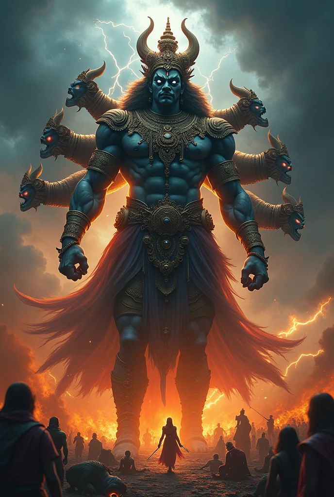 Ravana is widely portrayed as being an evil character