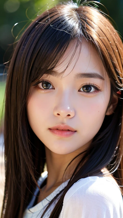 masterpiece, 最high quality, Ultra-high resolution, (Realistic:1.4), Beautiful face in every detail, high qualityの衣類, Amazing European Women, very cute, Portraiture, 肌が柔らかくてPerfect Face、Perfect Face, Shoot your hair, 8k resolution,Super Realistic,Very detailed,high quality, Broad perspective