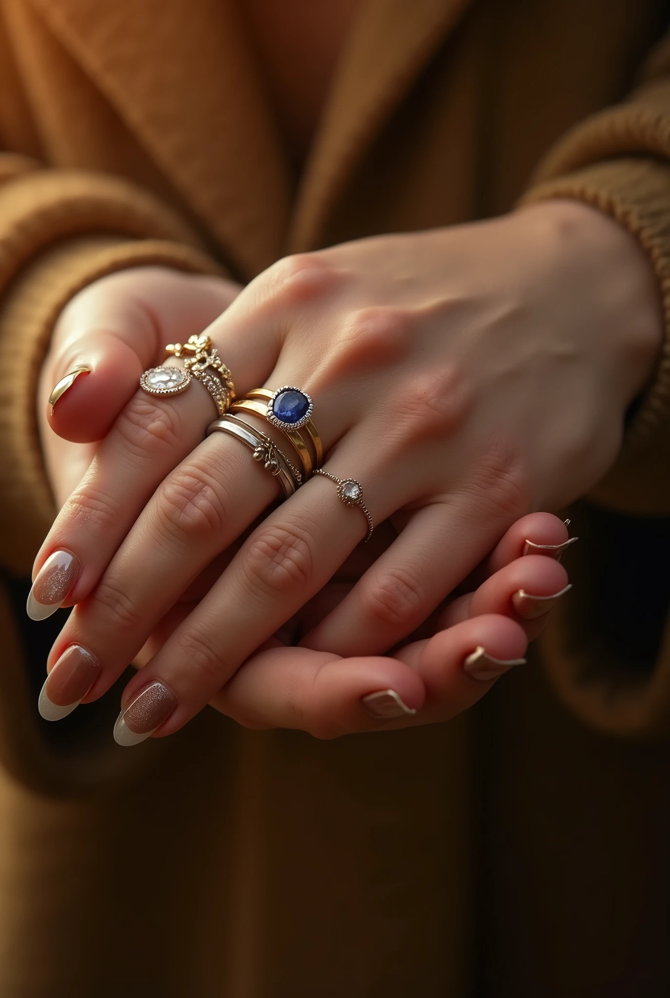 ((Best quality, 8k, Masterpiece :1.3)),Close-up of Hands
