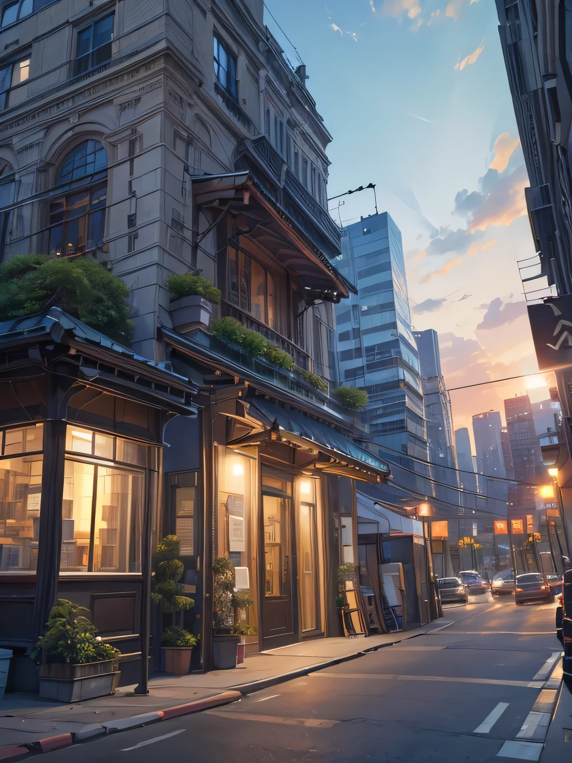 (4K works))、masterpiece、(top-quality)、((The city in the evening))、((In front of the main entrance of the work unit))、((In front of the building&#39;s main entrance))、Sunset view、Korean male、Adult Male、((Adult male 26 years old))、((The face shape is similar to Hyunjin))、Cool man、tall、((gently smiling))、((with a determined look in his eyes))、((Wearing a black T-shirt and white hooded jacket、Wearing white trousers))、((The face is smaller))、slim、((rogue))、((Casual hairstyle for red short hair))、((黑The eye))、((Shooting from front))、((Shoot alone))、((Solo Photography))、((He came to pick me up))、((He stood in front of the building&#39;s door))