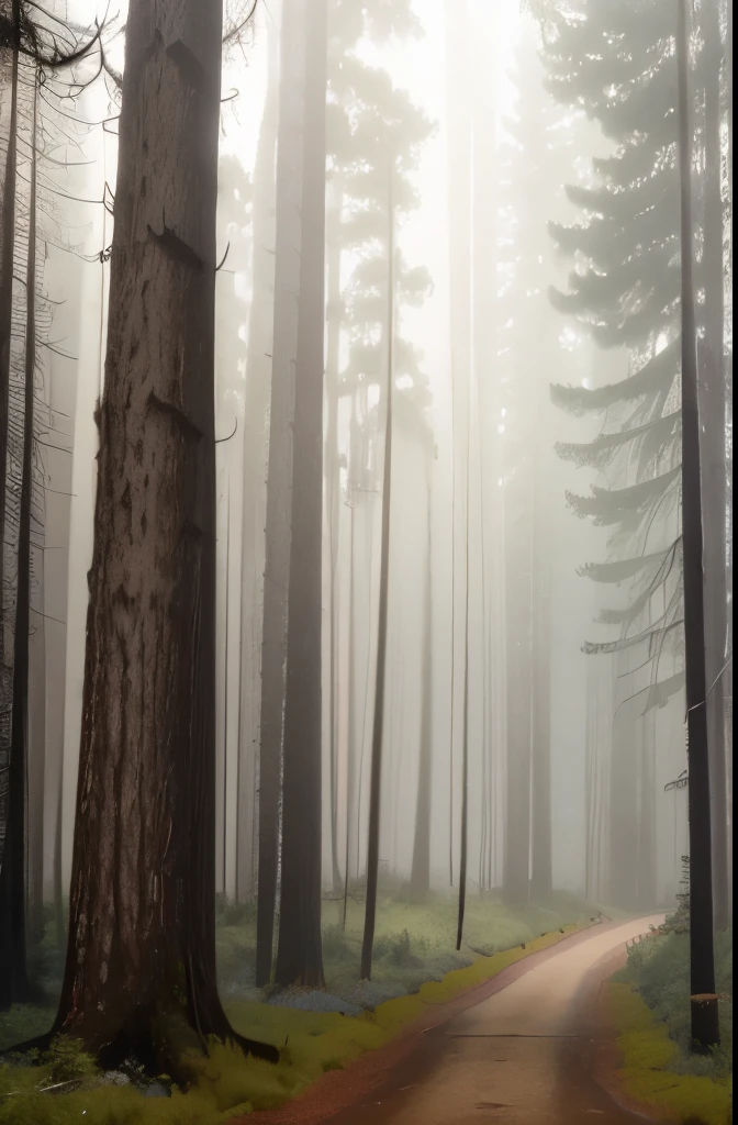 tall pine trees in a forest with a foggy sky, pine forest, florida, pine forests, sparse pine forest, swamp forest, lush evergreen forest, in serene forest setting, evergreen forest, serene forest setting, lush forest landscape, tropical forest, lush forest in background, dark pine trees, marsh vegetation, peaceful lushious forest, dense forest