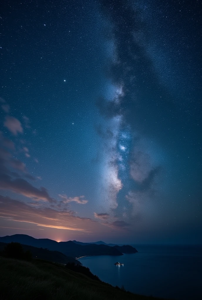 (masterpiece:1.2),(Highest quality),(Very detailed),(Ultra-high resolution),(Realistic),(RAW Photos),8k,wallpaper,Amazing landscape photos,Star of the sky,(Stars filling the night sky:）,Beautiful shooting stars,,(Beautiful night sky),(dynamic)