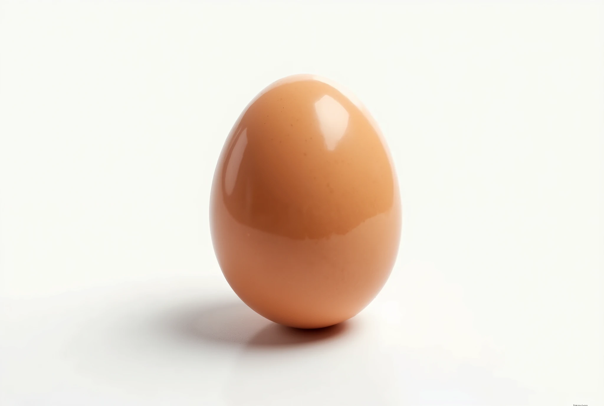 (photorealism:1.2), brown egg isolated on a white background.