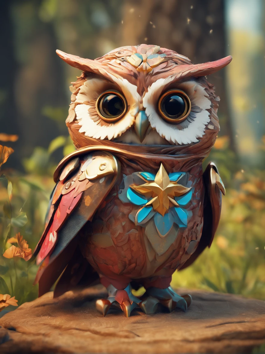 stunning image of a cute adorable owl dressed as a Knight, moody, grainy, noisy, concept art, by Alberto Seveso, Cyril Rolando, Dan Mumford, Meaningful Visual Art, Detailed Painting, Digital Illustration, Unreal Engine 5, 32k maximalist, hyperdetailed fantasy art, 3d digital art, sharp focus, masterpiece, fine art"
Low Quality