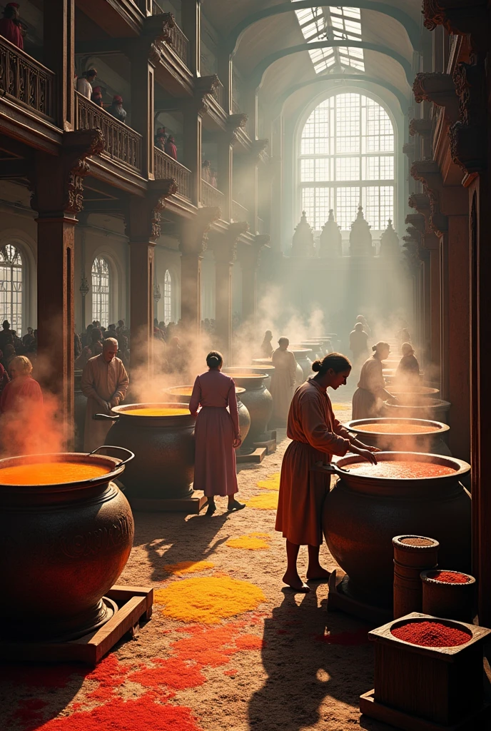 East India Company Factory animated
