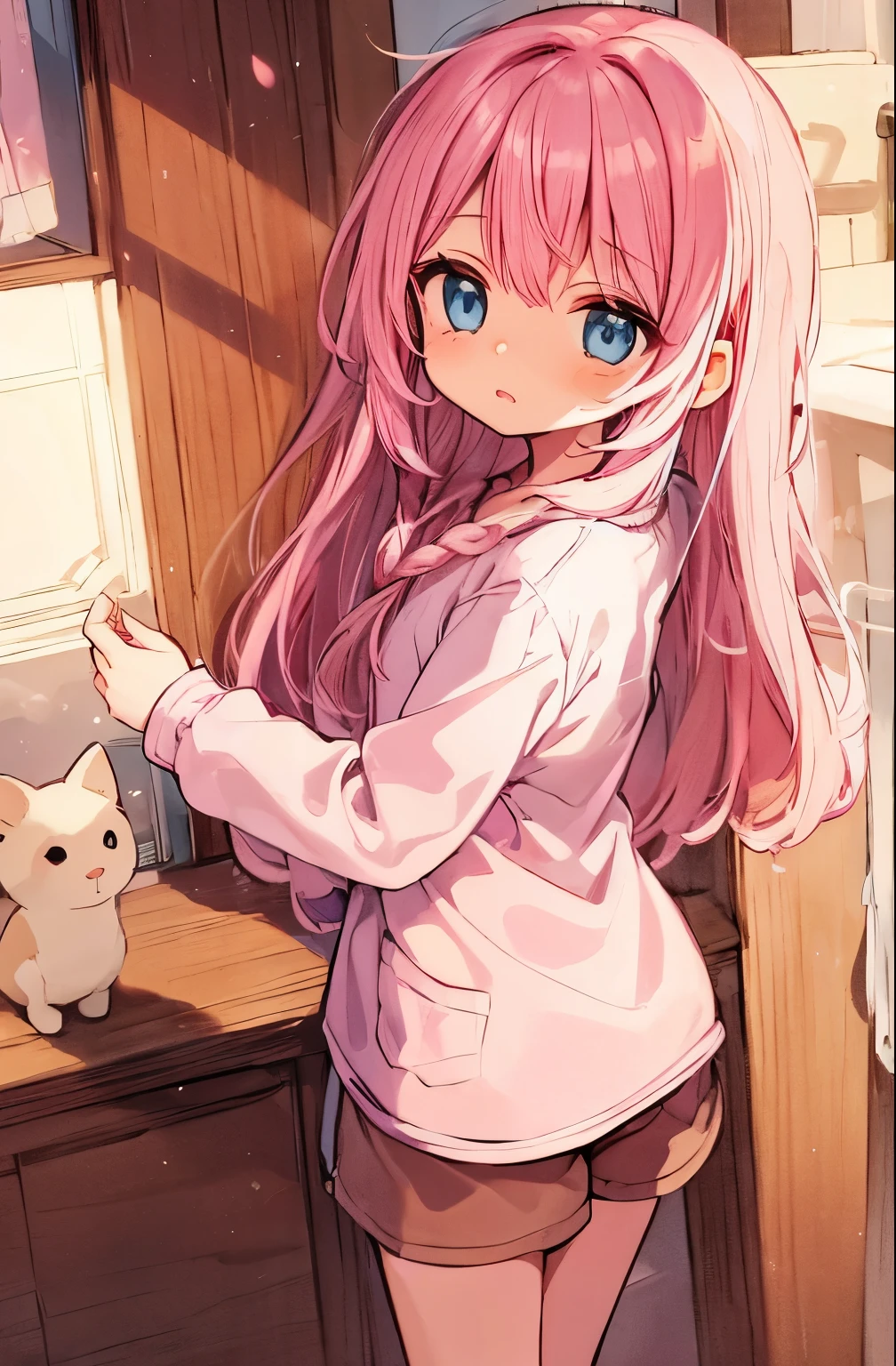Pink Sweater