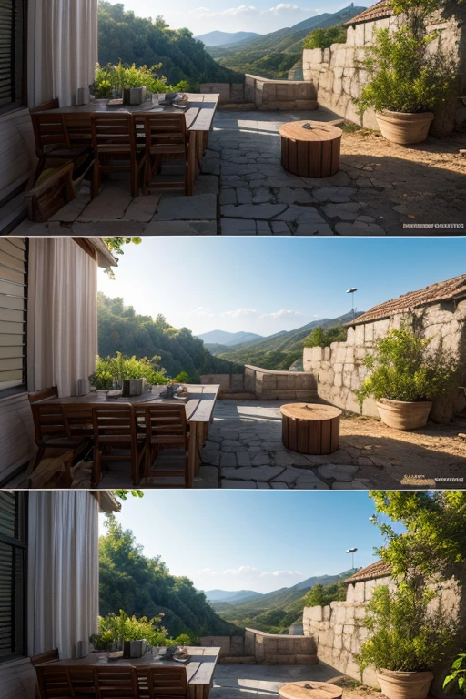 A Quiet Place, Very nice, Beautiful, tranquility, picturesque. photorealistic, 8k contract, studio quality, Surreal, Maximum detail, big, Post-processing, Realism, photoshopped, photo, detail, Cinema Lighting, landscape, panorama, landscape, Ray tracing, cinema4d