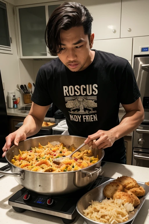 Boy, who knows how to fry
