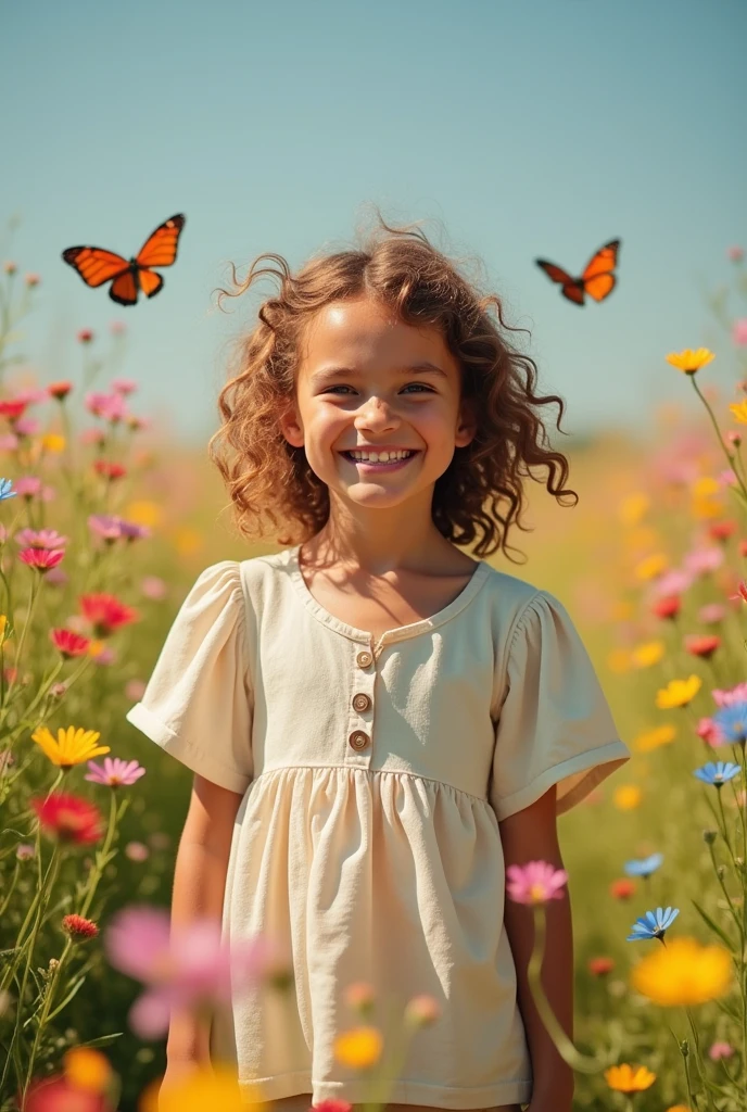 A girl with little clothes