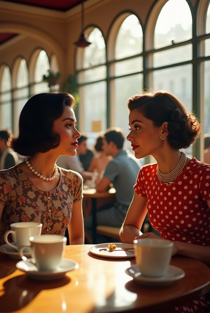 Edwige Feuillère and Marie-Claire Olivia