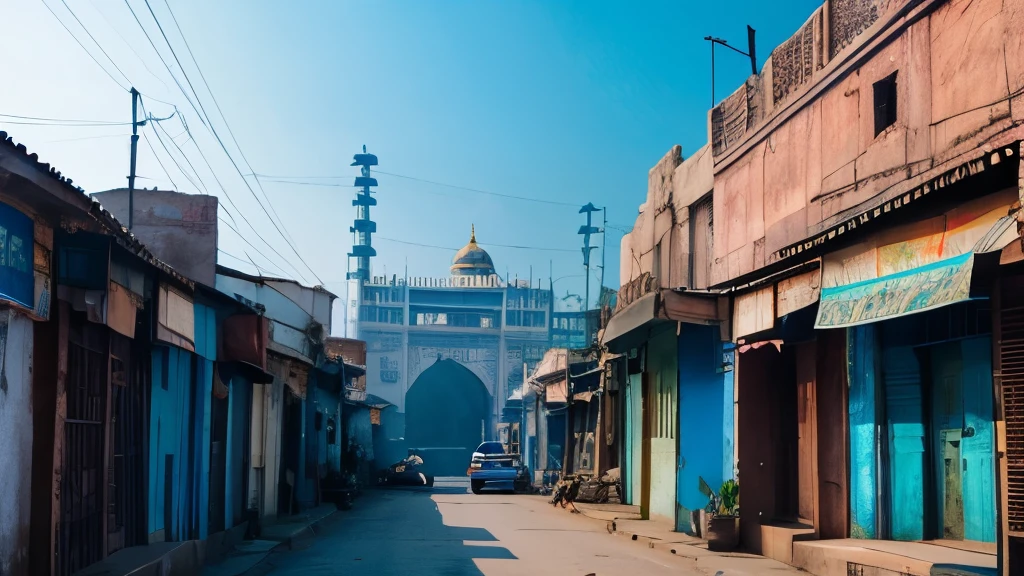 India Blue town