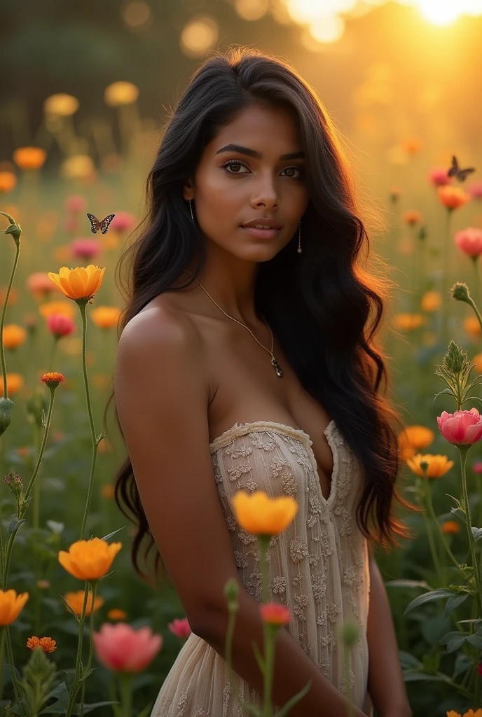 Gorgeous indian nude girl with big breast
