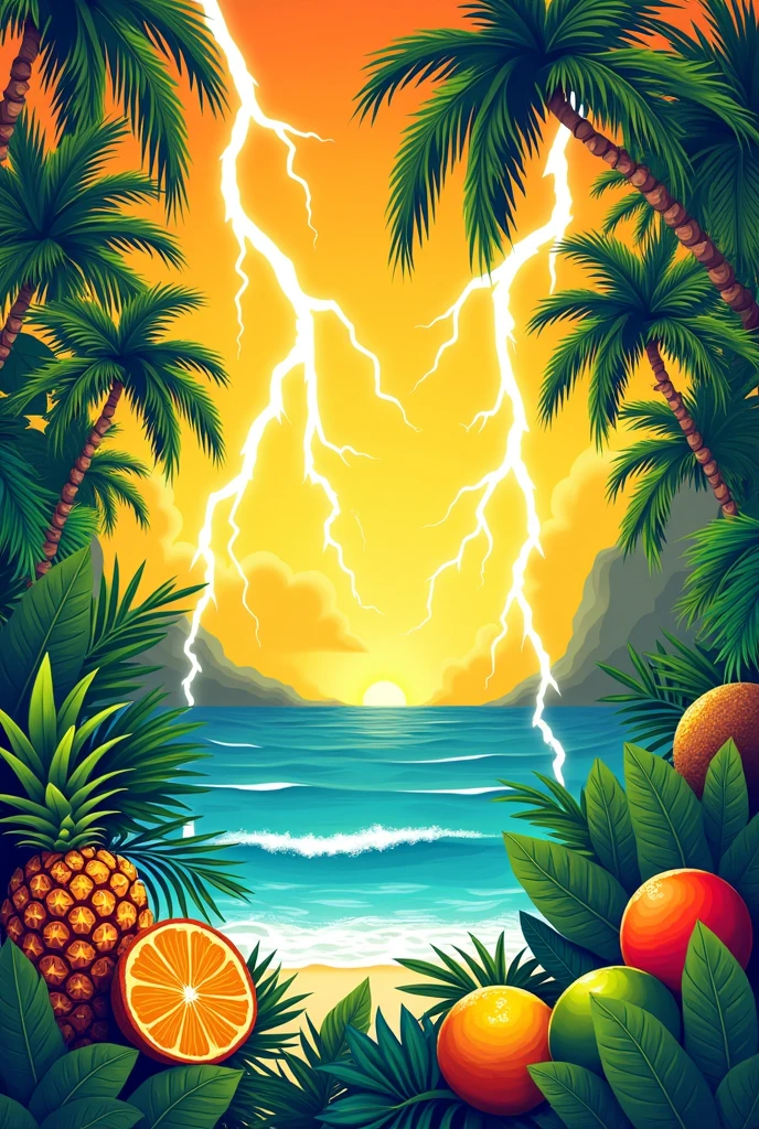 I'm looking for a skilled graphic designer to create a label for the energy drink "Havoc Energy", specifically for the flavor "Tropical Thunder". This role requires someone who can bring the essence of a tropical theme, lightning bolts, and fruit illustrations together in a vibrant and energetic label.
DIMENSIONS SHOULD BE: 11.12in x 3.25in (LANDSCAPE)
****WE ONLY WANT THE BACKDROP/BACKGROUND OF THE LABEL****
*We do not need you to create the nutritional facts/label elements/logos
We only are looking for the background design for this project.
Key Elements:
- Incorporate a tropical theme
- Include lightning bolts in the design
- Integrate fruit illustrations
The label should utilize:
- Bright and vibrant colors
- A tropical color palette
In terms of information needed, the design is meant to be purely visual - no textual elements like brand name, flavor or nutritional information are required. This means the focus is solely on the backdrop of the label.
Ideal Skills and Experience:
- Proven experience in designing beverage labels
- Proficiency in creating visually appealing graphics
- Understanding of color theory and how to evoke energy and tropical vibes through design
- Ability to take a concept and translate it into a cohesive, engaging label