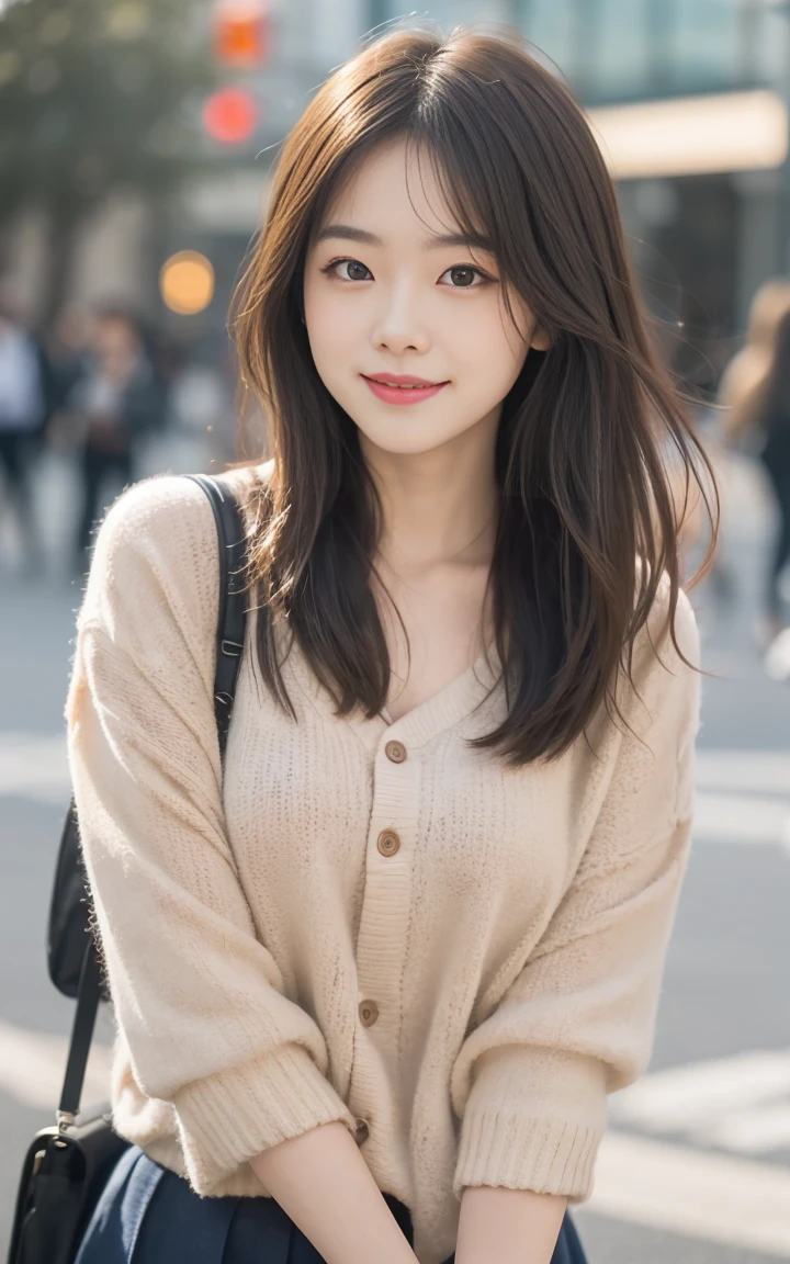 （8k、RAWphotograph、Highest quality、masterpiece：1.2), ぬれたhair,Looking at the audience,Viewed from the front,Smile with visible teeth, Are you okay,erotic,student,White skin,knees,Absurd,Small face,前hairを真ん中から分けます、The forehead is visible,(Be embarrassed,Squint your eyes,Glare,strong,skinny,skinny,Irritated)、masterpiece,Highest quality、Ultra-high resolution,One person, One personで,Close-up shot、cute、Return to student,student服,high school girl,Japanese women,Are standing,（Photorealistic：1.37）、Photon Mapping,Realistic、cuteSmall face,Brown eyes、prospect、Written boundary depth、Blurred Background、photograph,、(前hairが見える), hair,  Light clothing,(Nogizaka Idol), actress、Big and ample breasts、Super Are you okay、Low people、(Skin with visible pores:1.2),(Focus on the face)