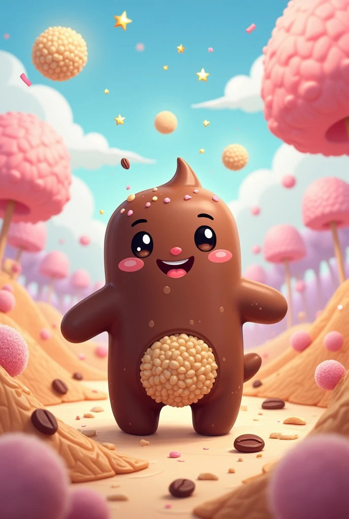 make illustration for chocorice
